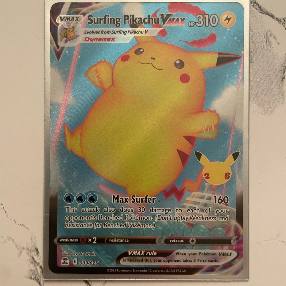 Surfing Pikachu